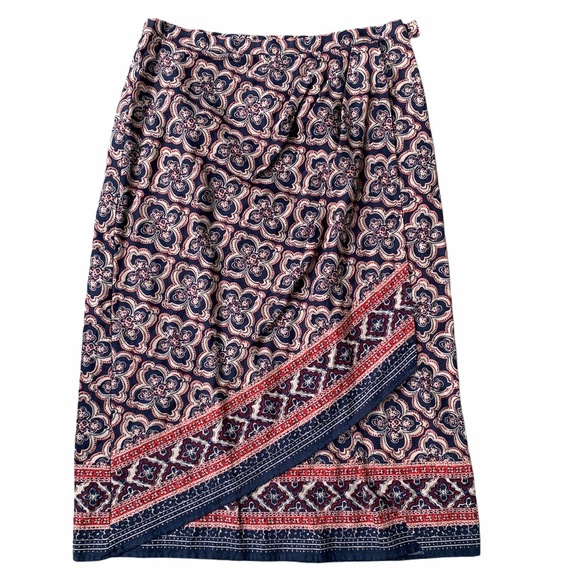 Charter Club asymmetrical medallion skirt 12